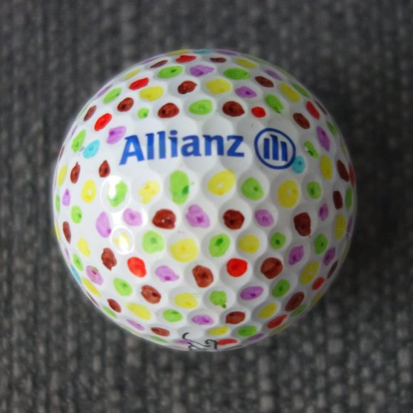 Seven(7) Hand Decorated Pre-Loved Titleist Pro VI Golf Balls with Wooden Case - Picture 12 of 16